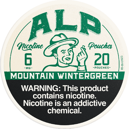 ALP Pouches - Mountain Wintergreen (5 Pack)
