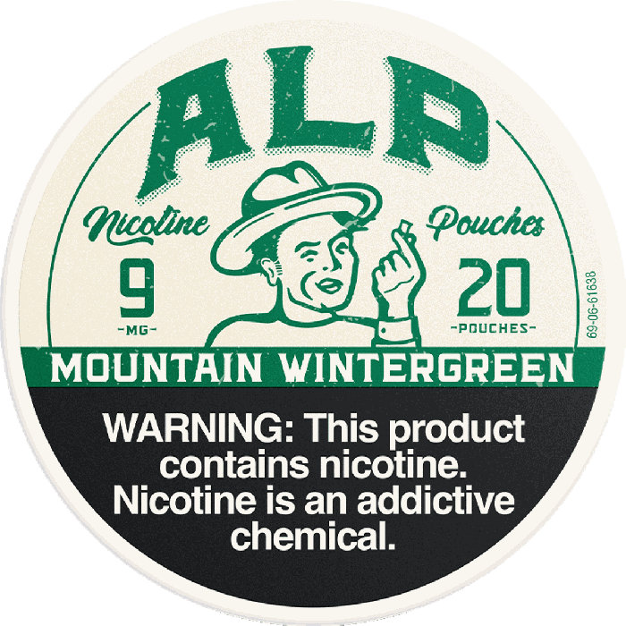 ALP Pouches - Mountain Wintergreen (5 Pack)