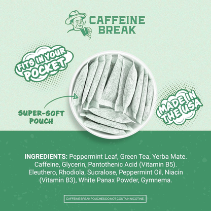 ALP Caffeine Pouches - Peppermint (5 Pack)