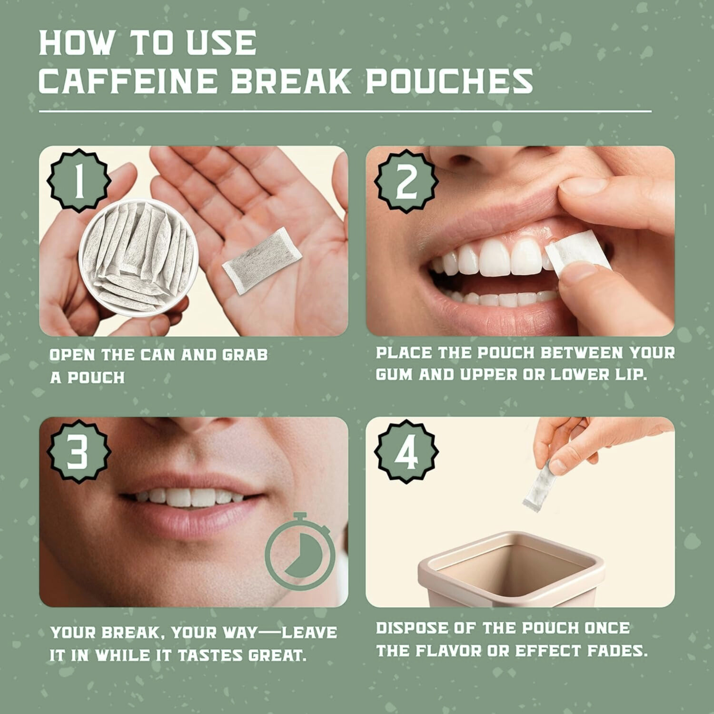 ALP Caffeine Pouches - Peppermint (5 Pack)