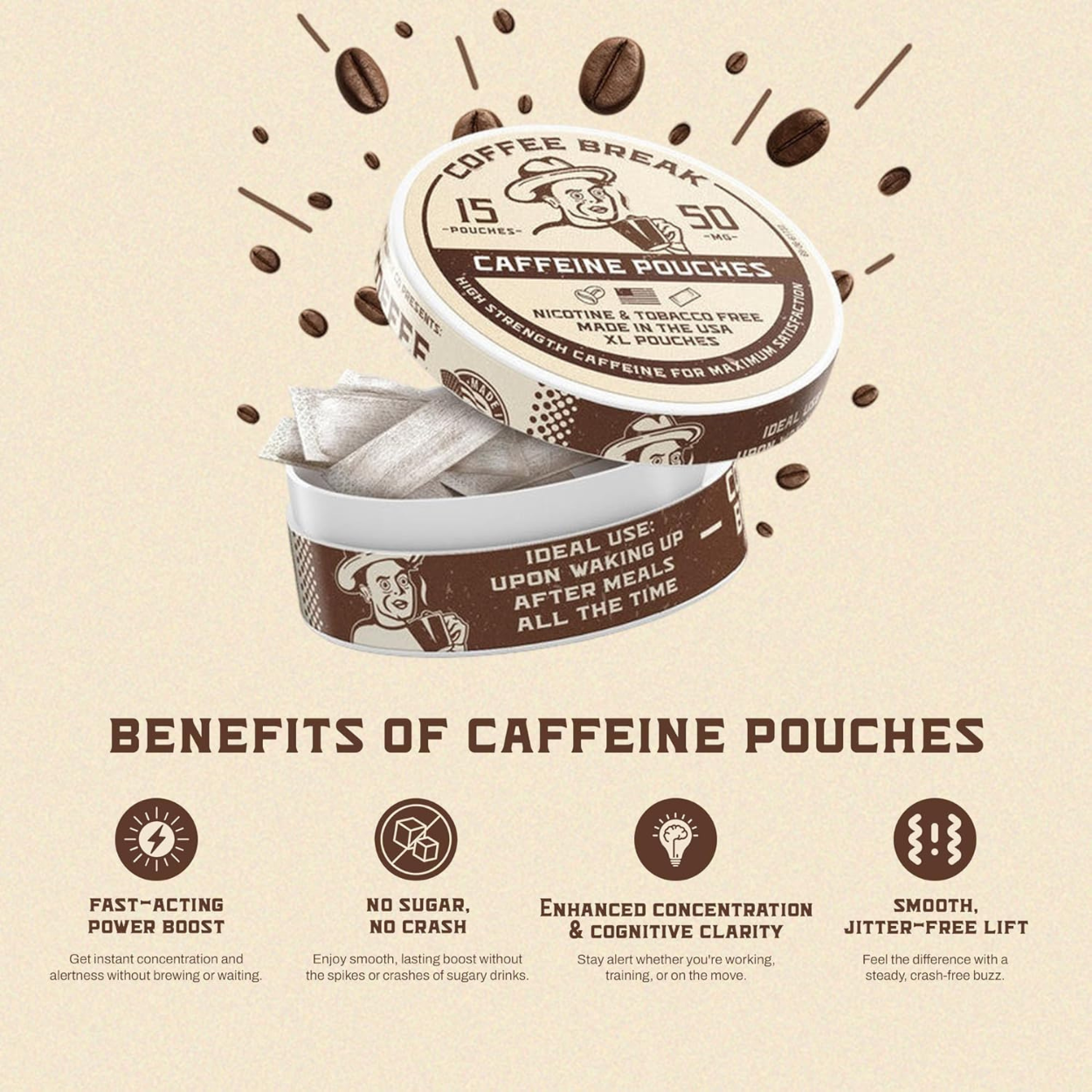 ALP Caffeine Pouches - Coffee Break (5 Pack)