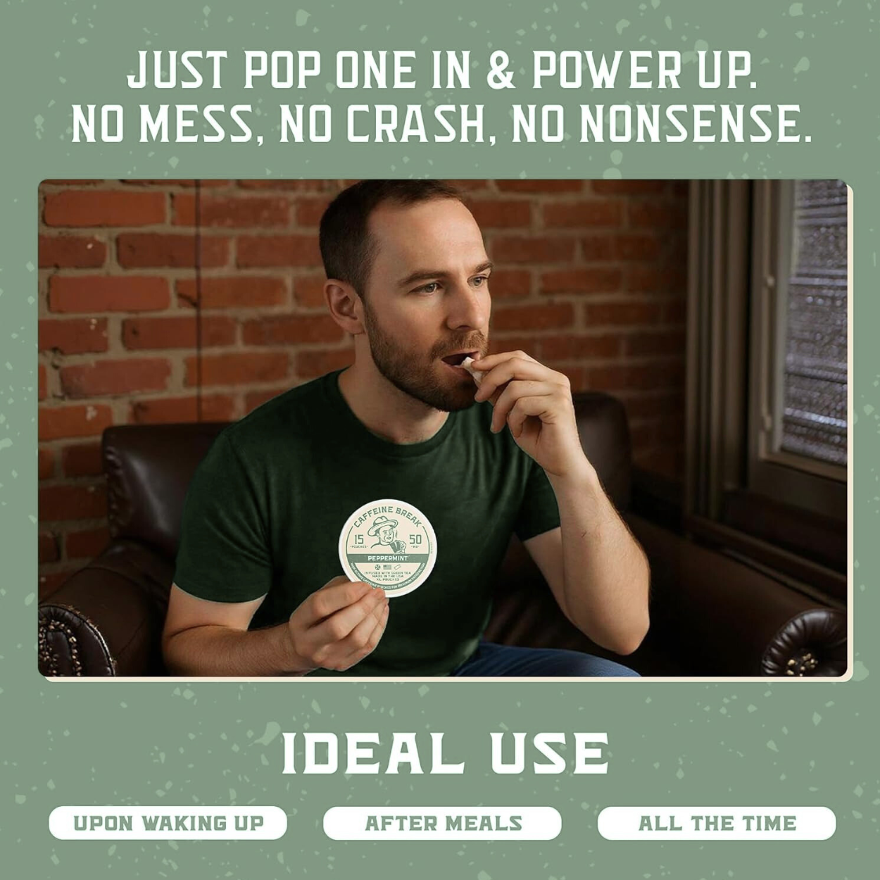 ALP Caffeine Pouches - Peppermint (5 Pack)