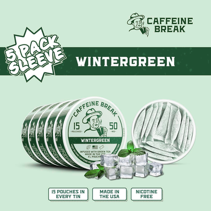 ALP Caffeine Pouches - Wintergreen (5 Pack)
