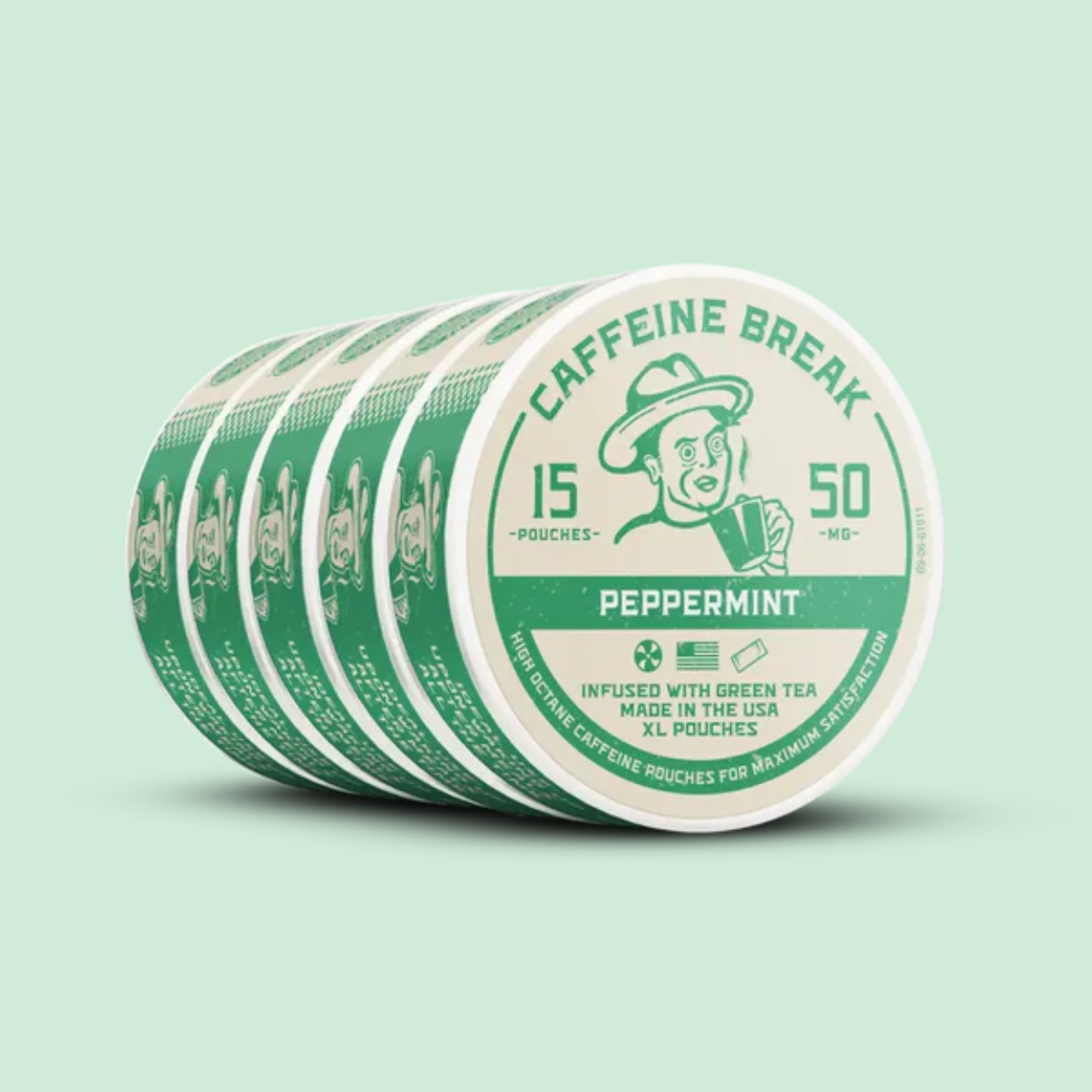 ALP Caffeine Pouches - Peppermint (5 Pack)