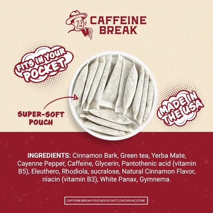 ALP Caffeine Pouches - Spicy Cinnamon (5 Pack)