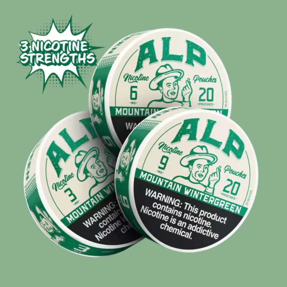 ALP Pouches - Mountain Wintergreen (5 Pack)