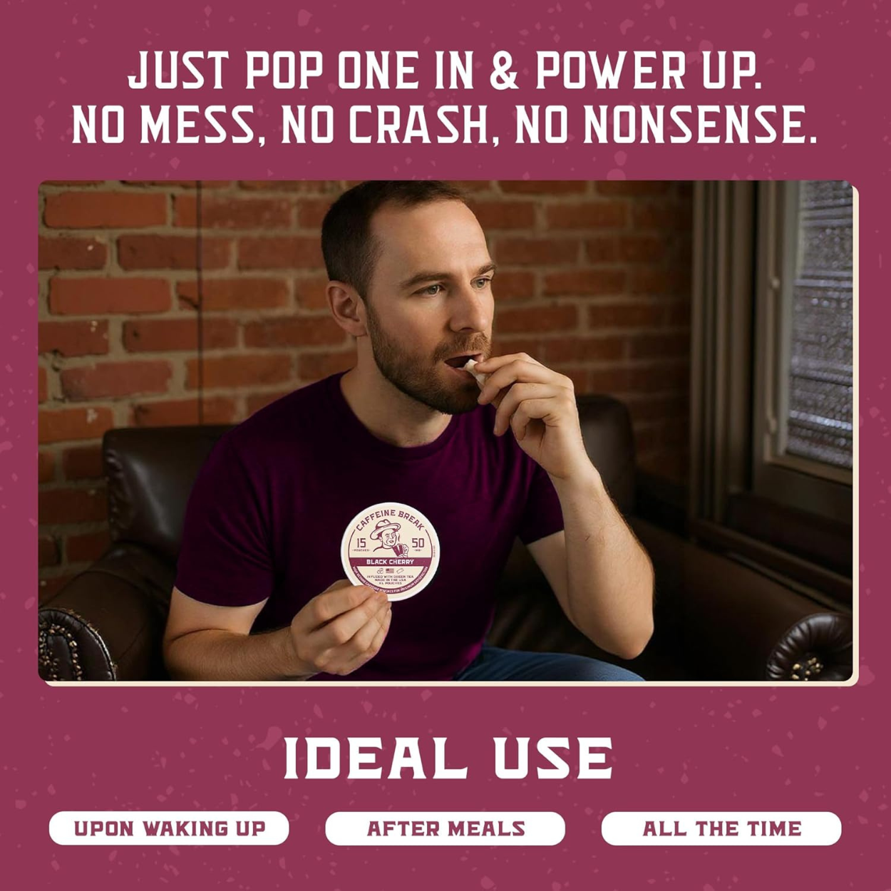 ALP Caffeine Pouches - Black Cherry (5 Pack)