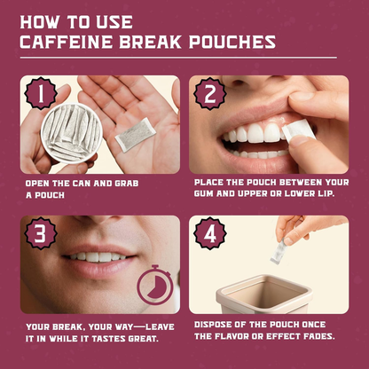 ALP Caffeine Pouches - Black Cherry (5 Pack)