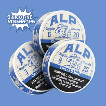 ALP Pouches  - Chilled Mint (5 Pack)