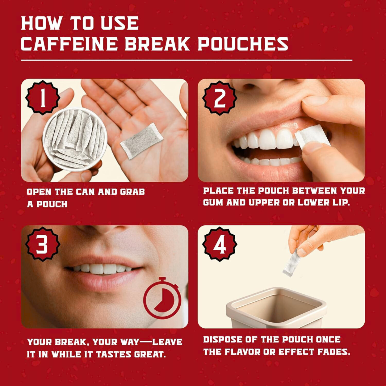 ALP Caffeine Pouches - Spicy Cinnamon (5 Pack)