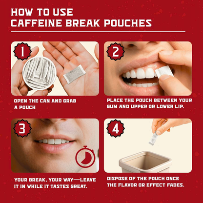 ALP Caffeine Pouches - Spicy Cinnamon (5 Pack)