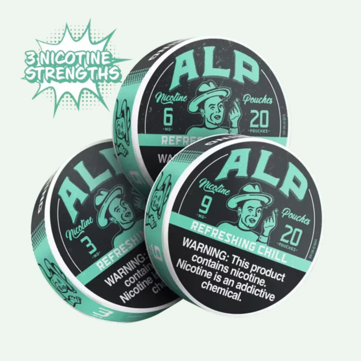 ALP Pouches - Refreshing Chill (5 Pack)