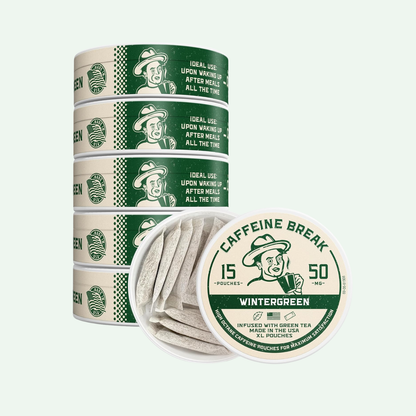 ALP Caffeine Pouches - Wintergreen (5 Pack)