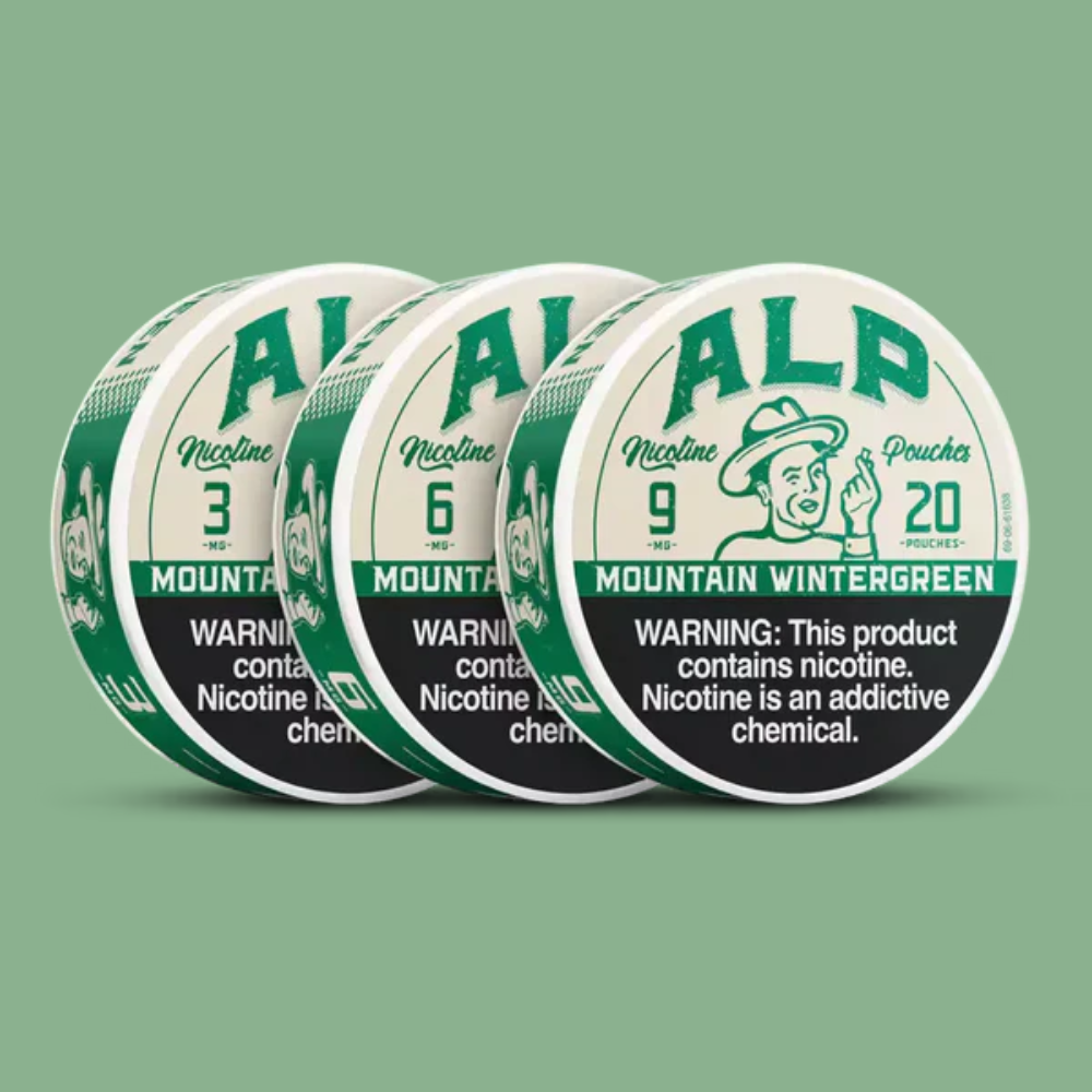 ALP Pouches - Mountain Wintergreen (5 Pack)