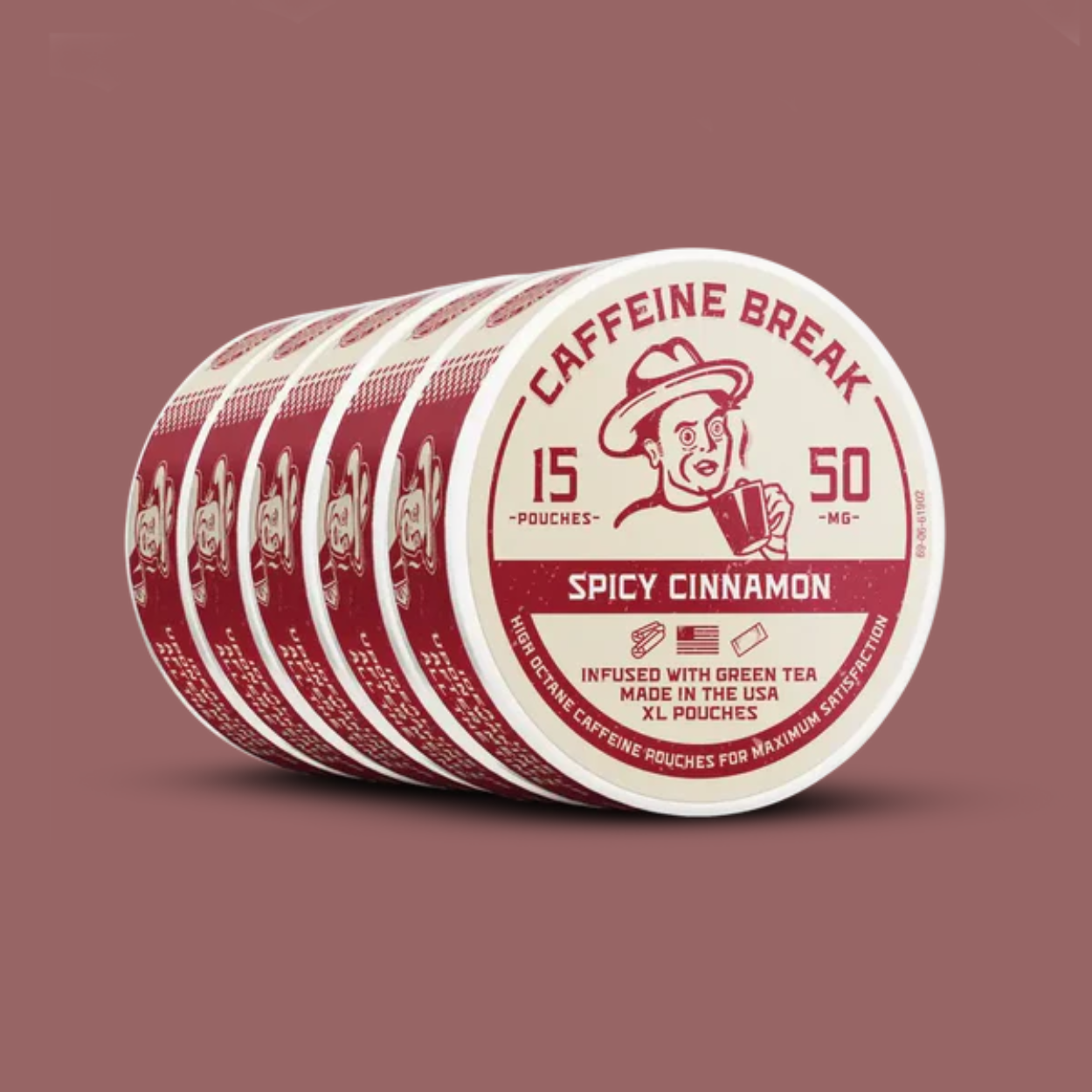 ALP Caffeine Pouches - Spicy Cinnamon (5 Pack)