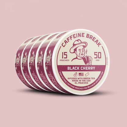 ALP Caffeine Pouches - Black Cherry (5 Pack)