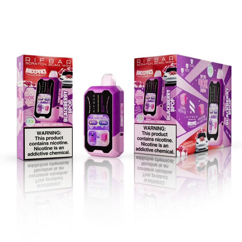RifBar MixPro 40K Disposable Vape